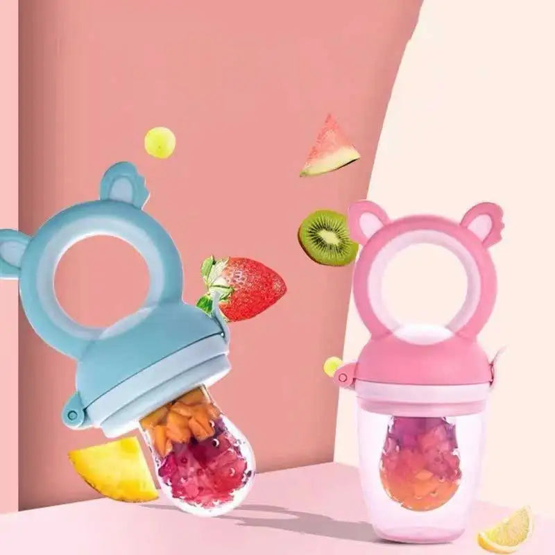 Fruit holding pacifier