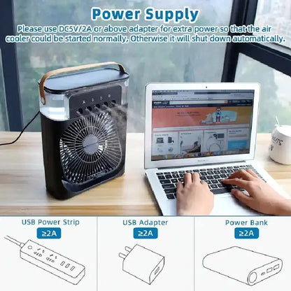 Super sleep portable cooling fan